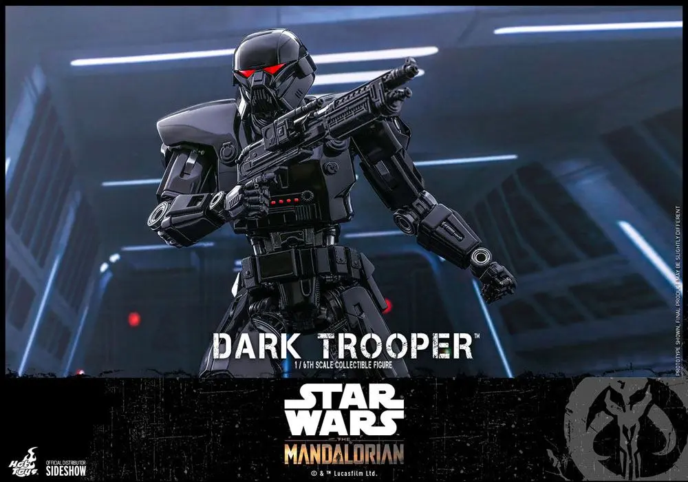 Star Wars The Mandalorian 1/6 Dark Trooper akciófigura 32 cm termékfotó