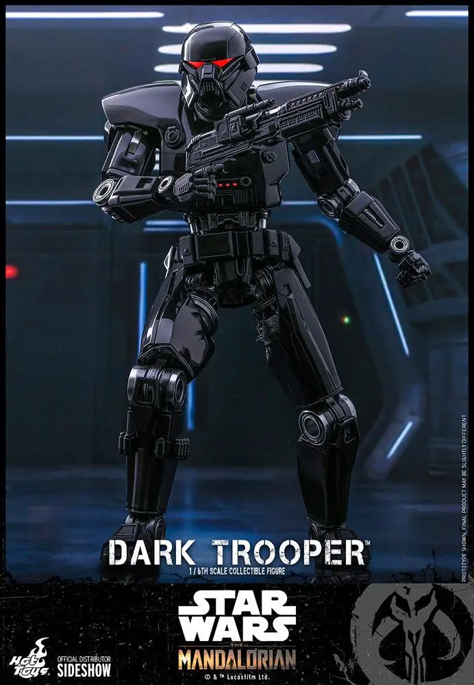 Star Wars The Mandalorian 1/6 Dark Trooper akciófigura 32 cm termékfotó