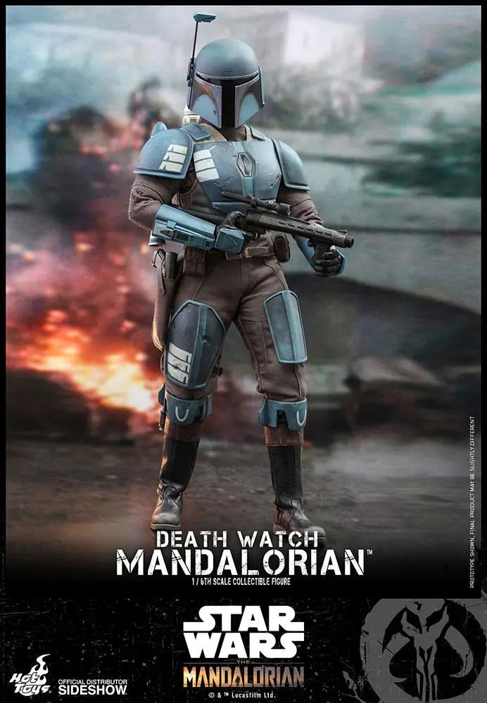 Star Wars The Mandalorian 1/6 Death Watch Mandalorian akciófigura 30 cm termékfotó