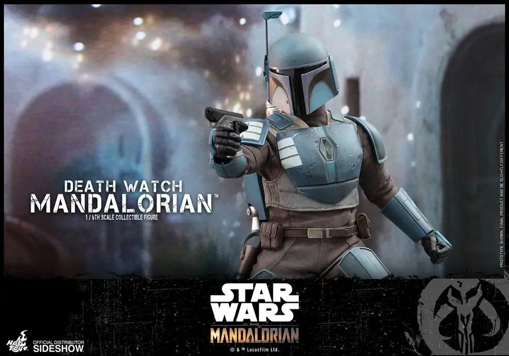 Star Wars The Mandalorian 1/6 Death Watch Mandalorian akciófigura 30 cm termékfotó