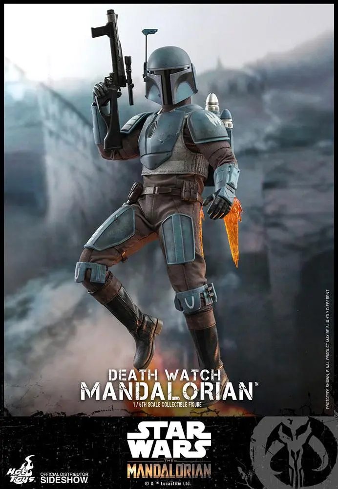 Star Wars The Mandalorian 1/6 Death Watch Mandalorian akciófigura 30 cm termékfotó