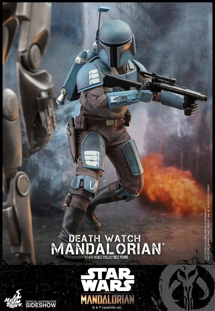 Star Wars The Mandalorian 1/6 Death Watch Mandalorian akciófigura 30 cm termékfotó