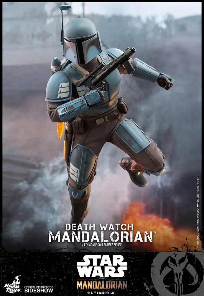 Star Wars The Mandalorian 1/6 Death Watch Mandalorian akciófigura 30 cm termékfotó