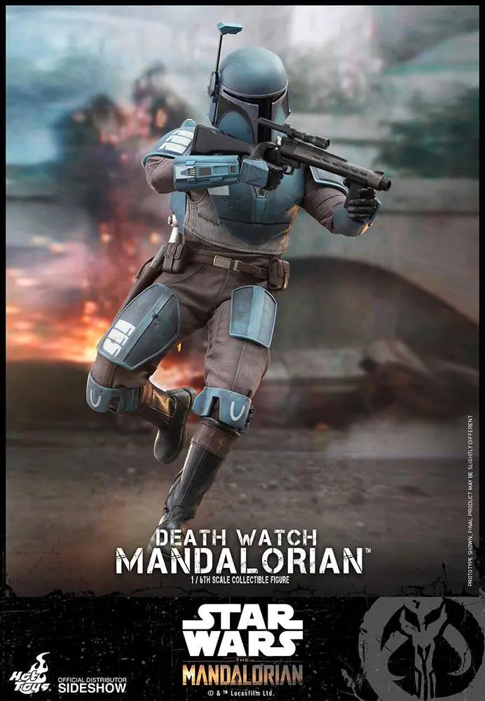 Star Wars The Mandalorian 1/6 Death Watch Mandalorian akciófigura 30 cm termékfotó