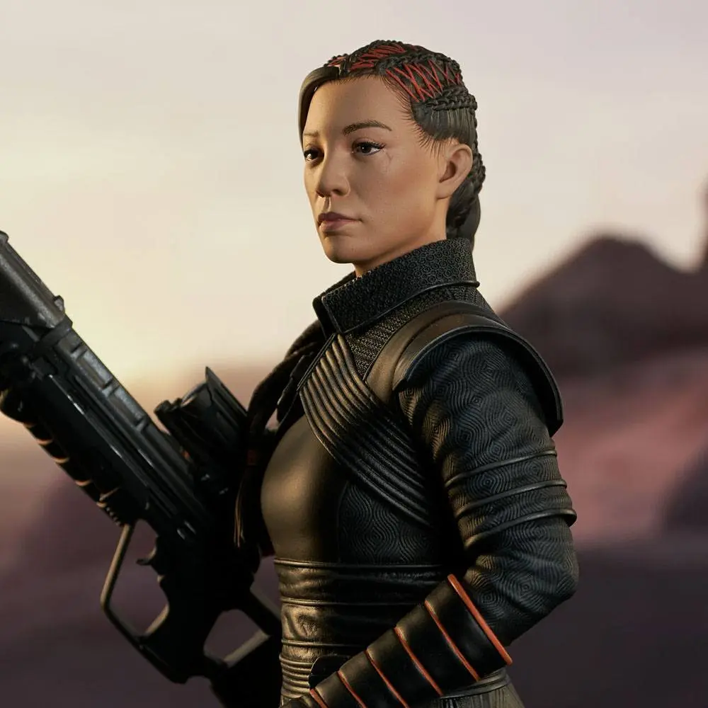 Star Wars: The Mandalorian 1/6 Fennec Shand mellszobor figura 15 cm termékfotó