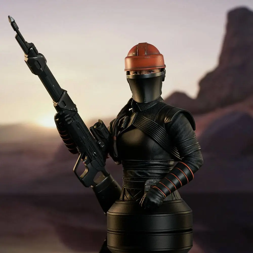 Star Wars: The Mandalorian 1/6 Fennec Shand mellszobor figura 15 cm termékfotó