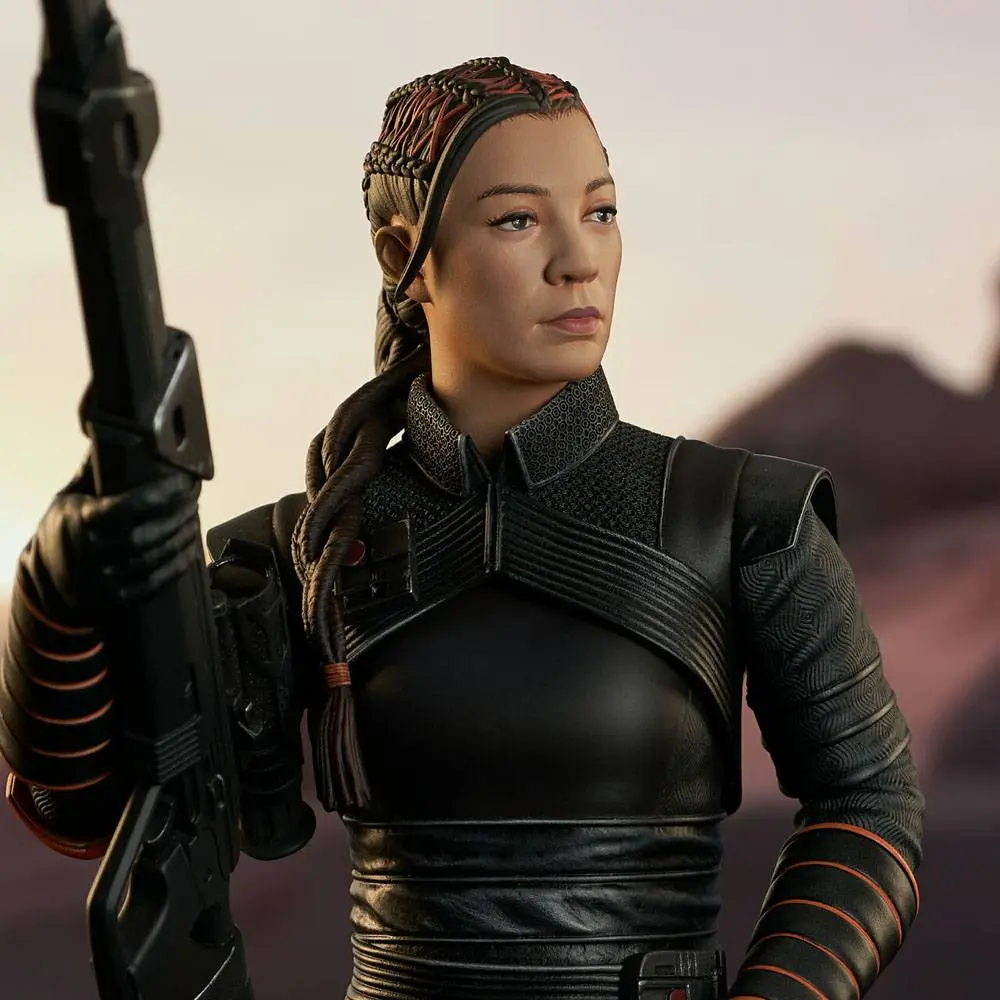 Star Wars: The Mandalorian 1/6 Fennec Shand mellszobor figura 15 cm termékfotó