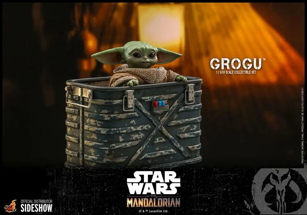 Star Wars The Mandalorian 1/6 Grogu akciófigura termékfotó