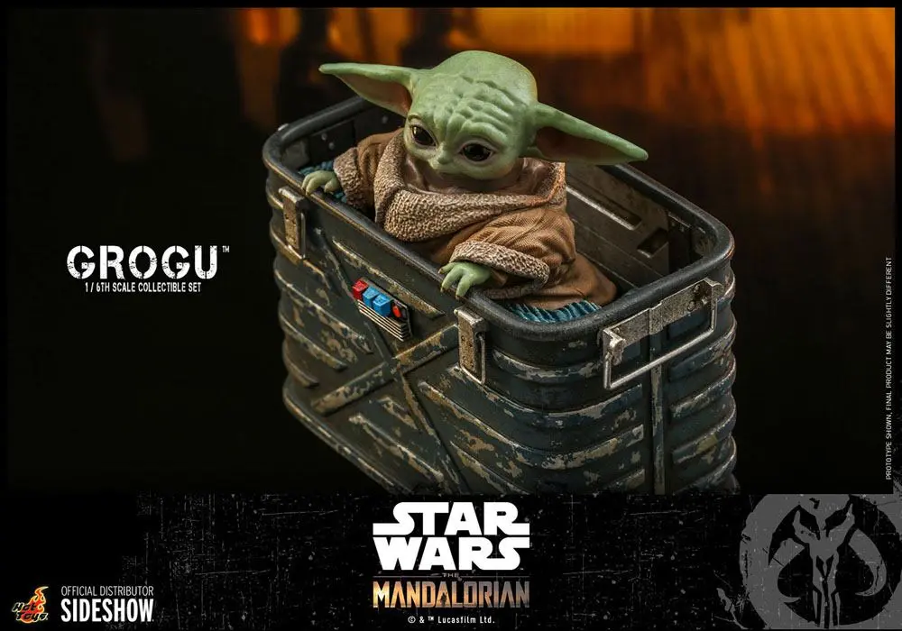 Star Wars The Mandalorian 1/6 Grogu akciófigura termékfotó