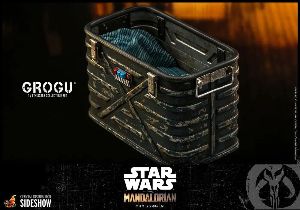 Star Wars The Mandalorian 1/6 Grogu akciófigura termékfotó