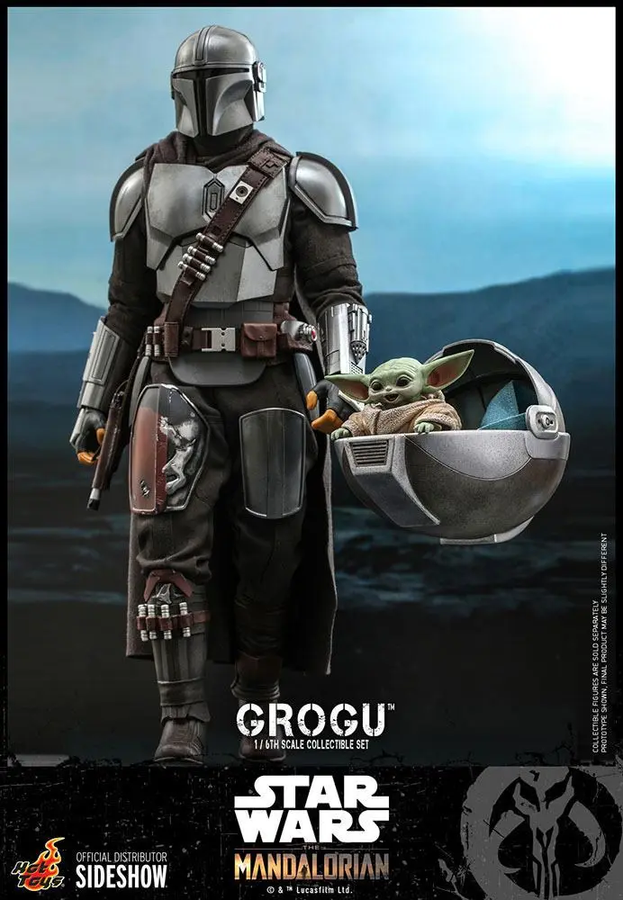 Star Wars The Mandalorian 1/6 Grogu akciófigura termékfotó