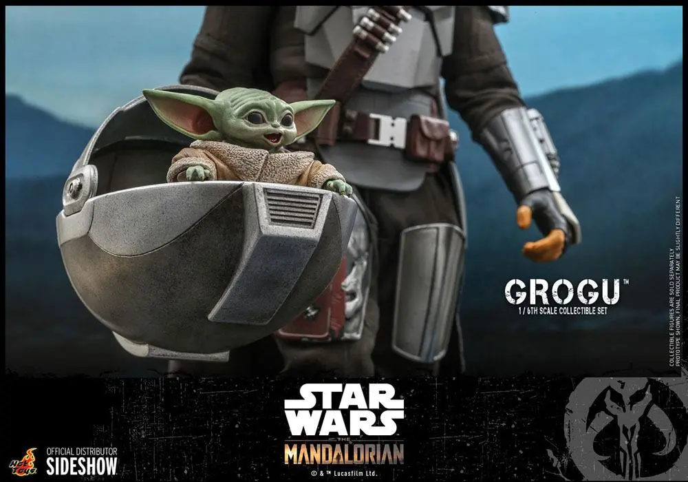 Star Wars The Mandalorian 1/6 Grogu akciófigura termékfotó