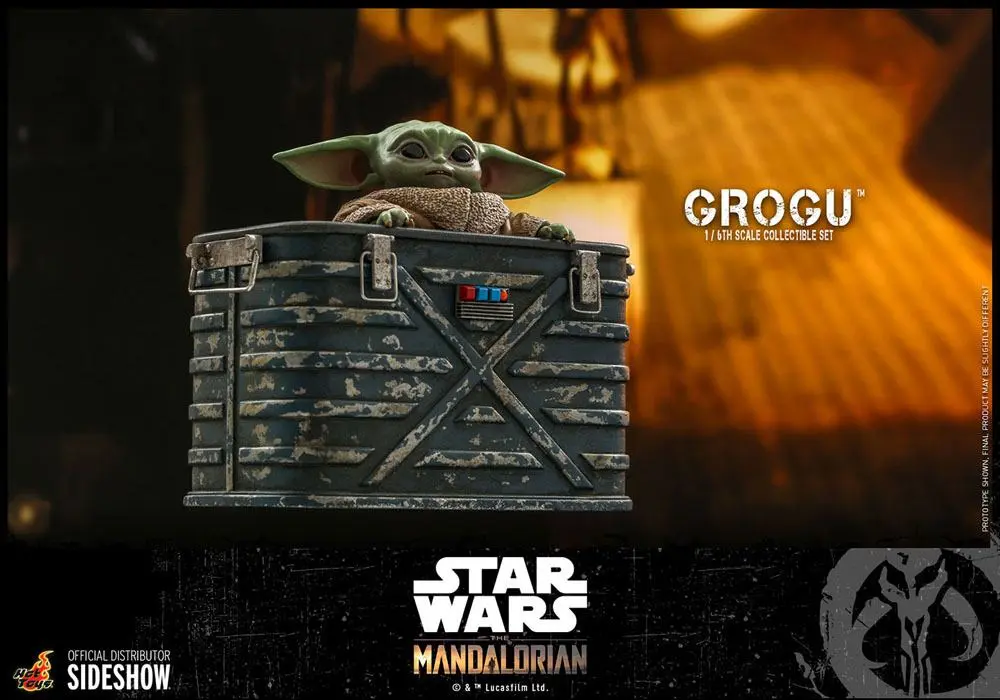 Star Wars The Mandalorian 1/6 Grogu akciófigura termékfotó