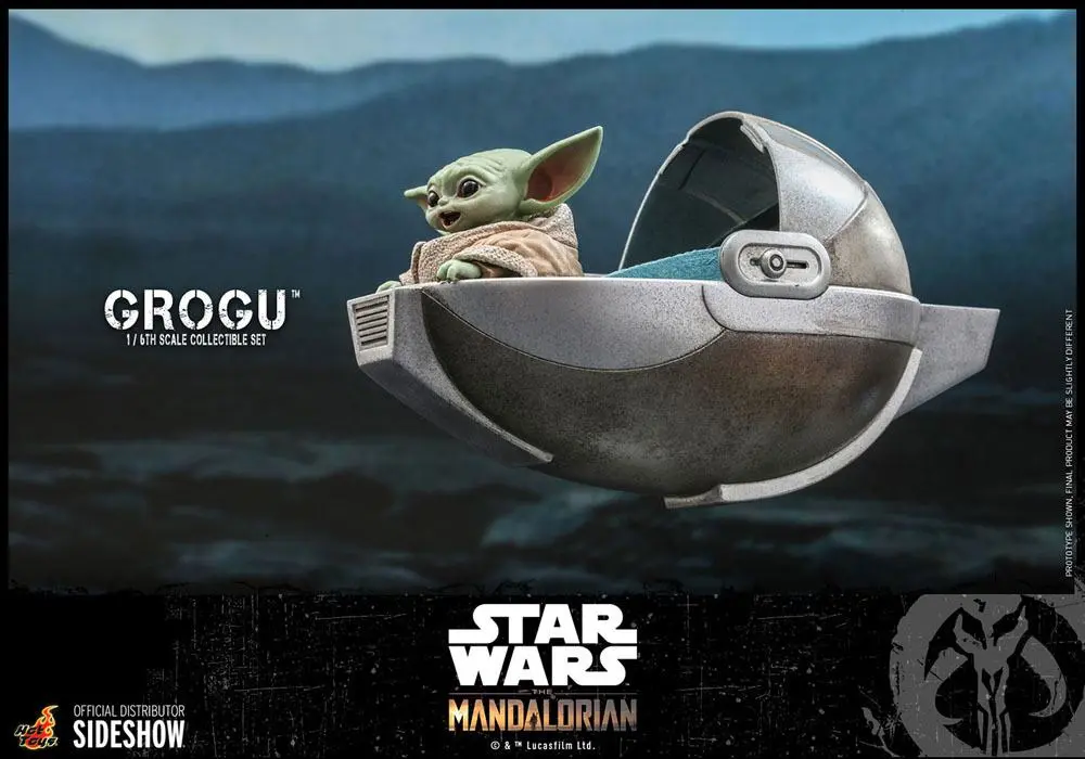 Star Wars The Mandalorian 1/6 Grogu akciófigura termékfotó