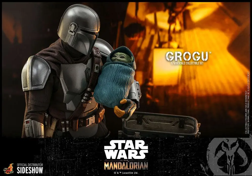 Star Wars The Mandalorian 1/6 Grogu akciófigura termékfotó