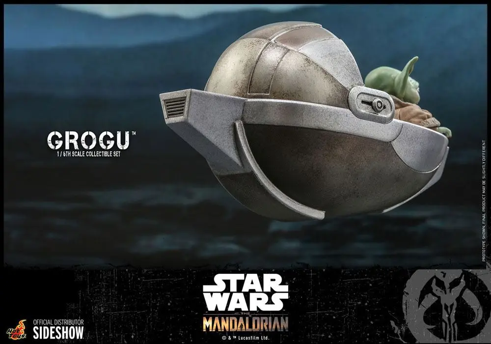 Star Wars The Mandalorian 1/6 Grogu akciófigura termékfotó