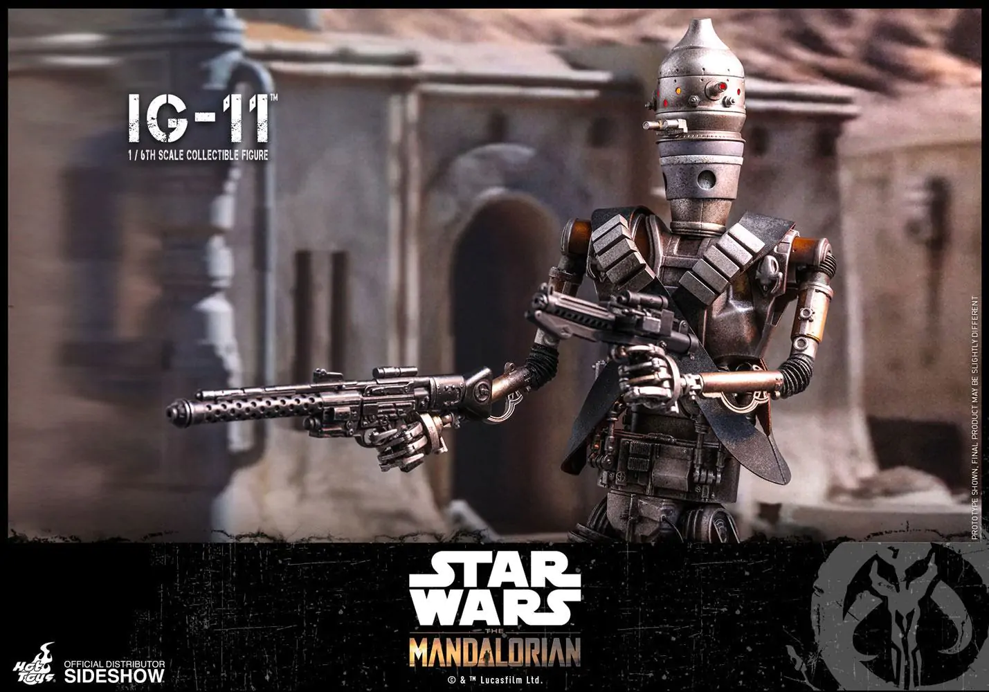 Star Wars The Mandalorian 1/6 IG-11 akciófigura 36 cm termékfotó