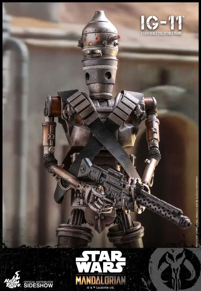 Star Wars The Mandalorian 1/6 IG-11 akciófigura 36 cm termékfotó