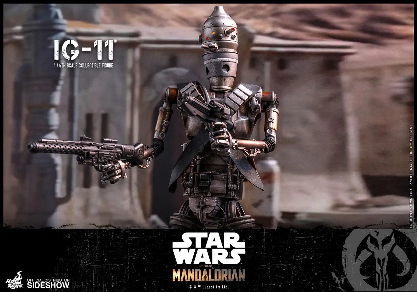 Star Wars The Mandalorian 1/6 IG-11 akciófigura 36 cm termékfotó