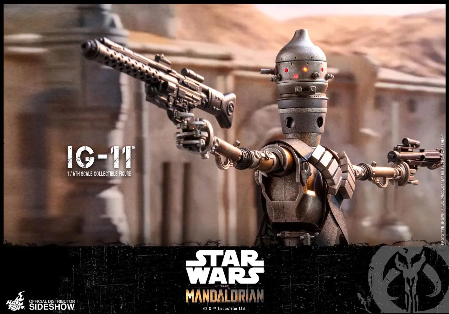 Star Wars The Mandalorian 1/6 IG-11 akciófigura 36 cm termékfotó