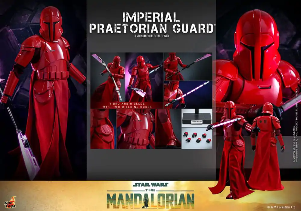Star Wars: The Mandalorian 1/6 Imperial Praetorian Guard akciófigura 30 cm termékfotó