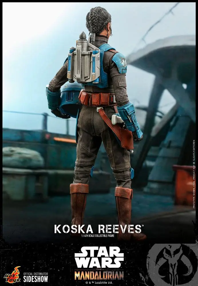 Star Wars The Mandalorian 1/6 Koska Reeves akciófigura 28 cm termékfotó