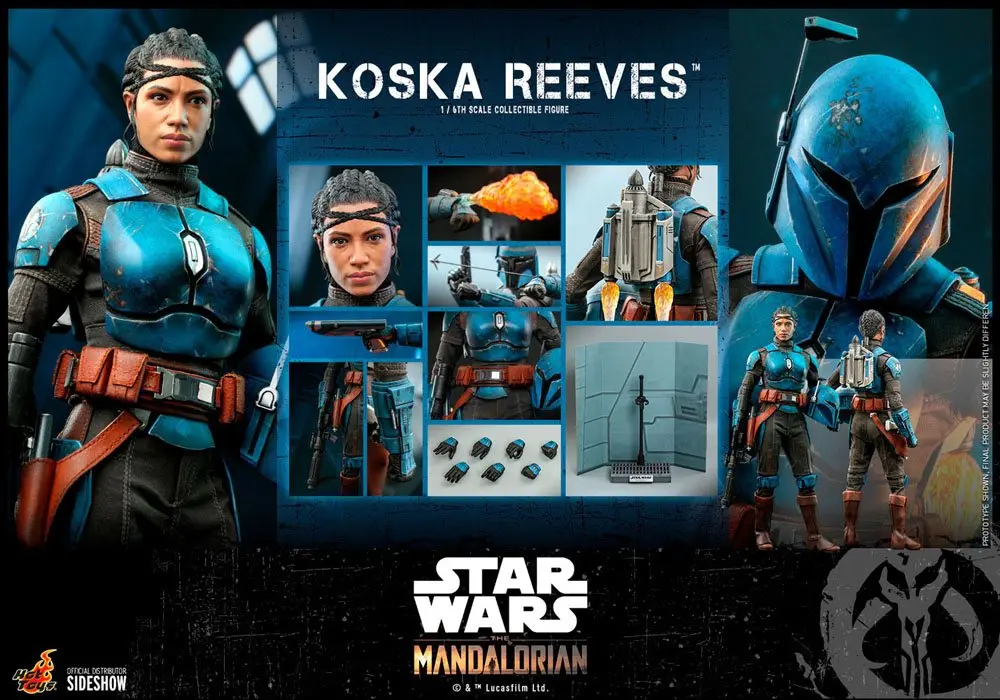 Star Wars The Mandalorian 1/6 Koska Reeves akciófigura 28 cm termékfotó