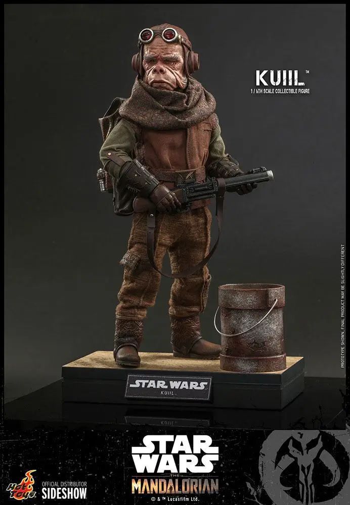 Star Wars The Mandalorian 1/6 Kuiil akciófigura 25 cm termékfotó