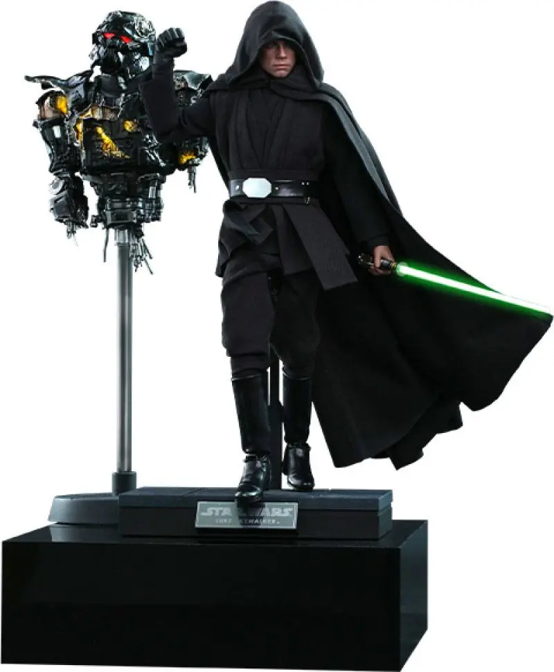 Star Wars The Mandalorian 1/6 Luke Skywalker (Deluxe Version) akciófigura 30 cm termékfotó