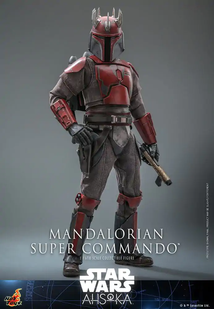 Star Wars: The Mandalorian 1/6 Mandalorian Super Commando akciófigura 31 cm termékfotó