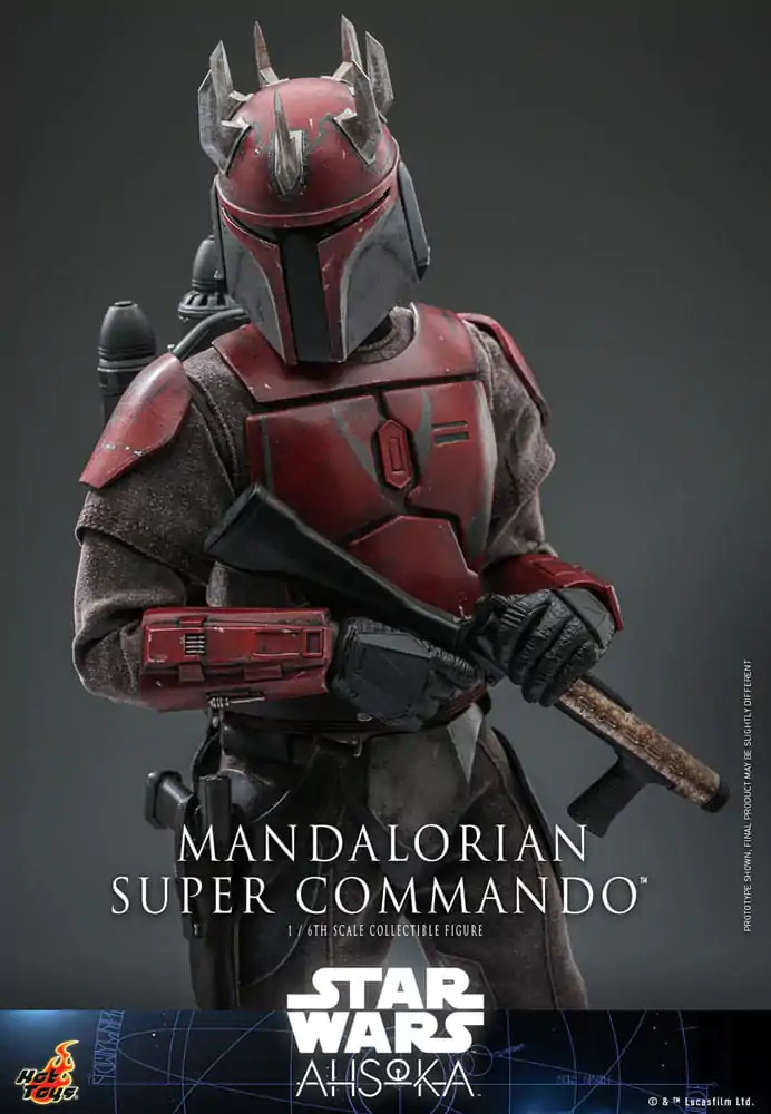 Star Wars: The Mandalorian 1/6 Mandalorian Super Commando akciófigura 31 cm termékfotó