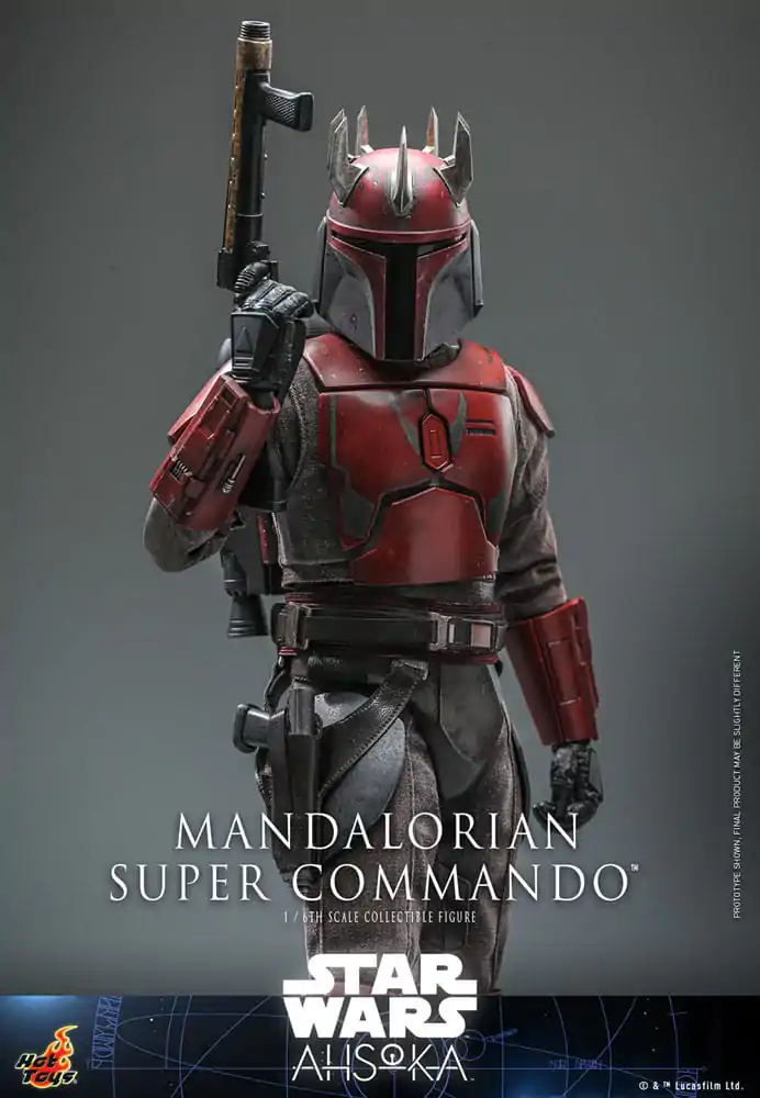 Star Wars: The Mandalorian 1/6 Mandalorian Super Commando akciófigura 31 cm termékfotó