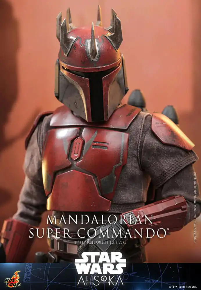 Star Wars: The Mandalorian 1/6 Mandalorian Super Commando akciófigura 31 cm termékfotó