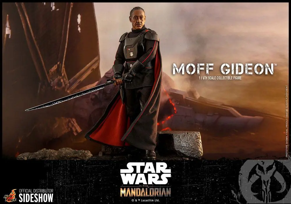 Star Wars The Mandalorian 1/6 Moff Gideon akciófigura 29 cm termékfotó