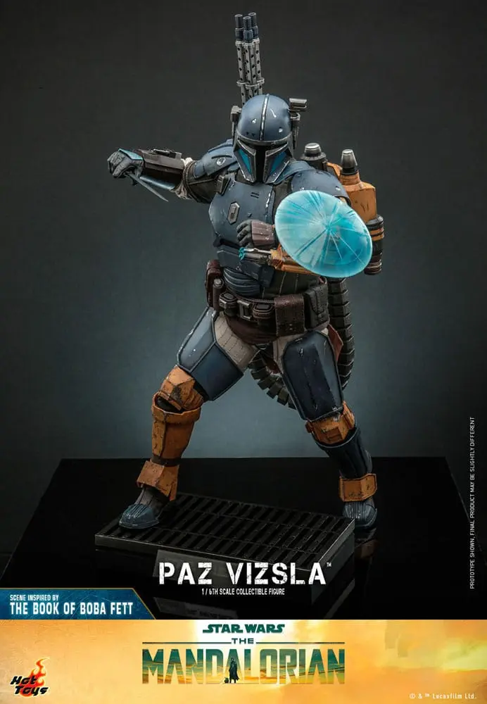 Star Wars The Mandalorian 1/6 Paz Vizsla akciófigura 32 cm termékfotó