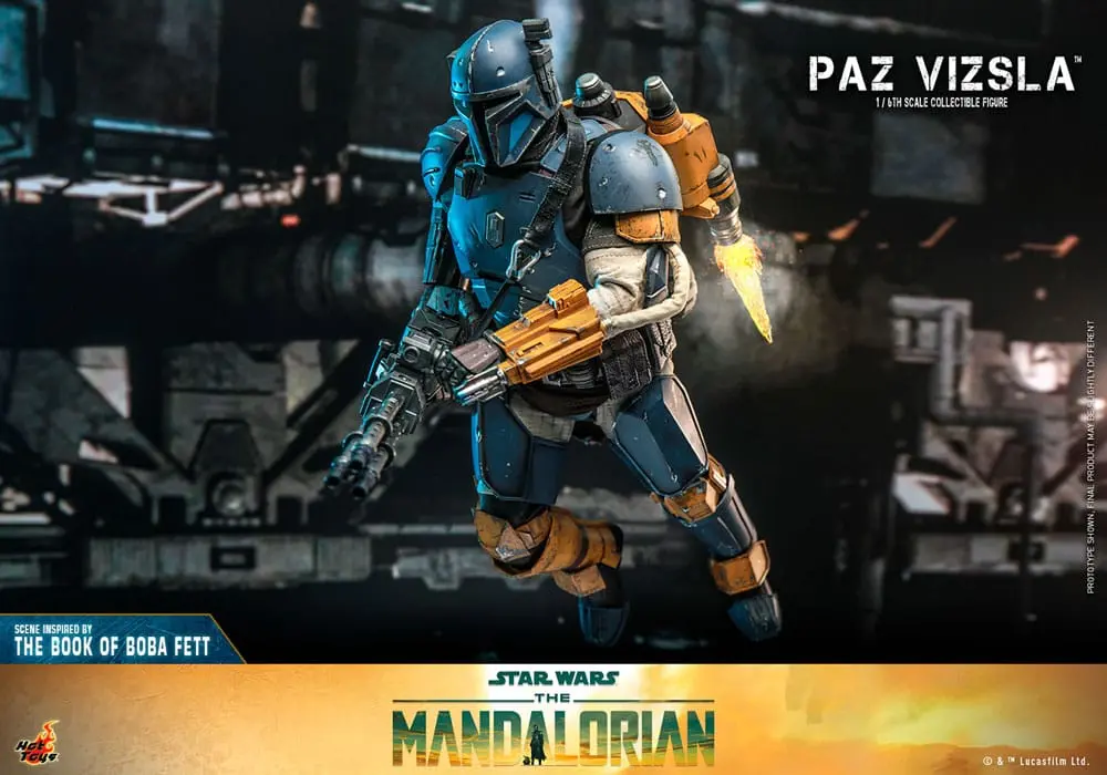 Star Wars The Mandalorian 1/6 Paz Vizsla akciófigura 32 cm termékfotó
