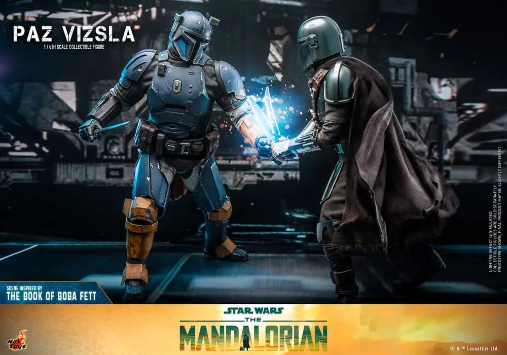 Star Wars The Mandalorian 1/6 Paz Vizsla akciófigura 32 cm termékfotó