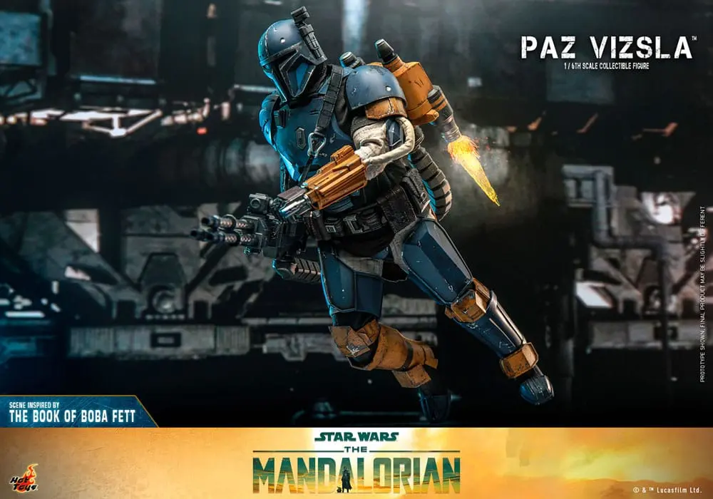 Star Wars The Mandalorian 1/6 Paz Vizsla akciófigura 32 cm termékfotó