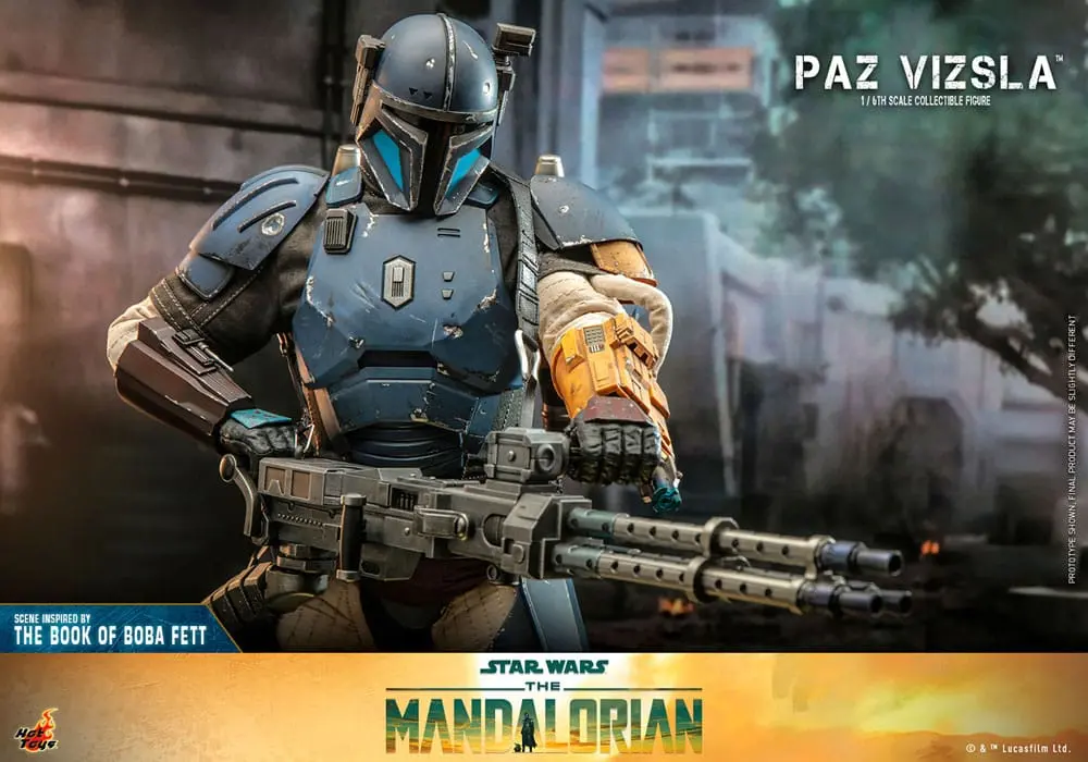 Star Wars The Mandalorian 1/6 Paz Vizsla akciófigura 32 cm termékfotó