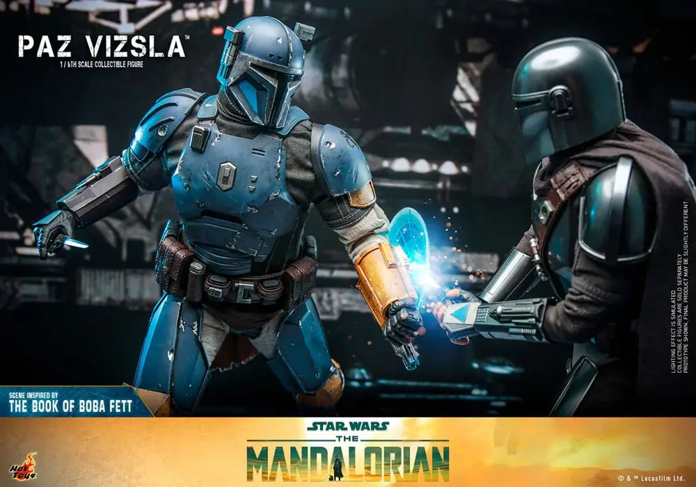 Star Wars The Mandalorian 1/6 Paz Vizsla akciófigura 32 cm termékfotó