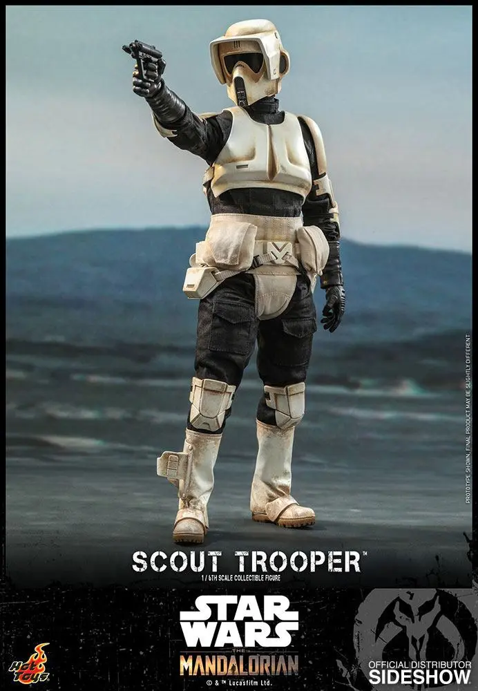 Star Wars The Mandalorian 1/6 Scout Trooper akciófigura 30 cm termékfotó