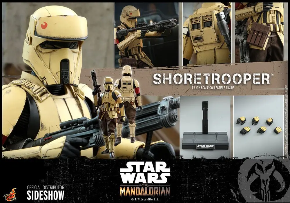 Star Wars The Mandalorian 1/6 Shoretrooper akciófigura 30 cm termékfotó