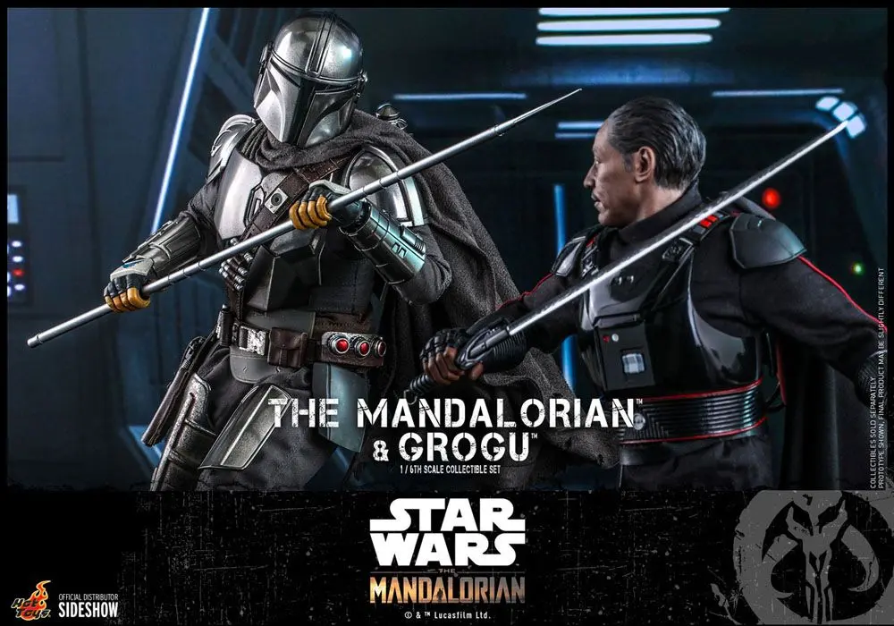 Star Wars The Mandalorian 1/6 The Mandalorian &amp; Grogu akciófigura 30 cm termékfotó