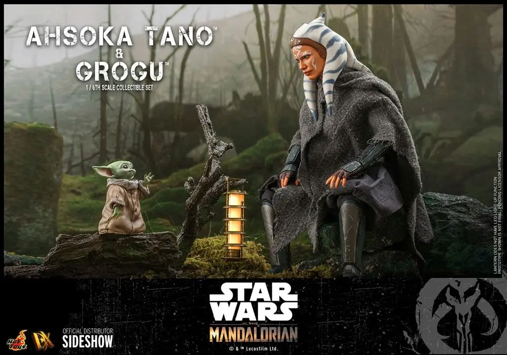 Star Wars The Mandalorian Actionfiguren Doppelpack 1/6 Ahsoka Tano & Grogu 29 cm termékfotó