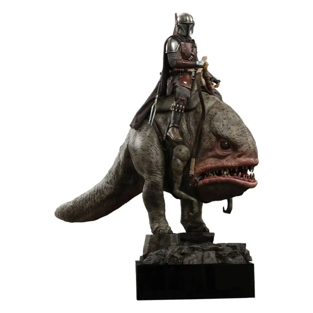 Star Wars The Mandalorian 2-Pack 1/6 The Mandalorian &amp; Blurrg akciófigura 37 cm termékfotó