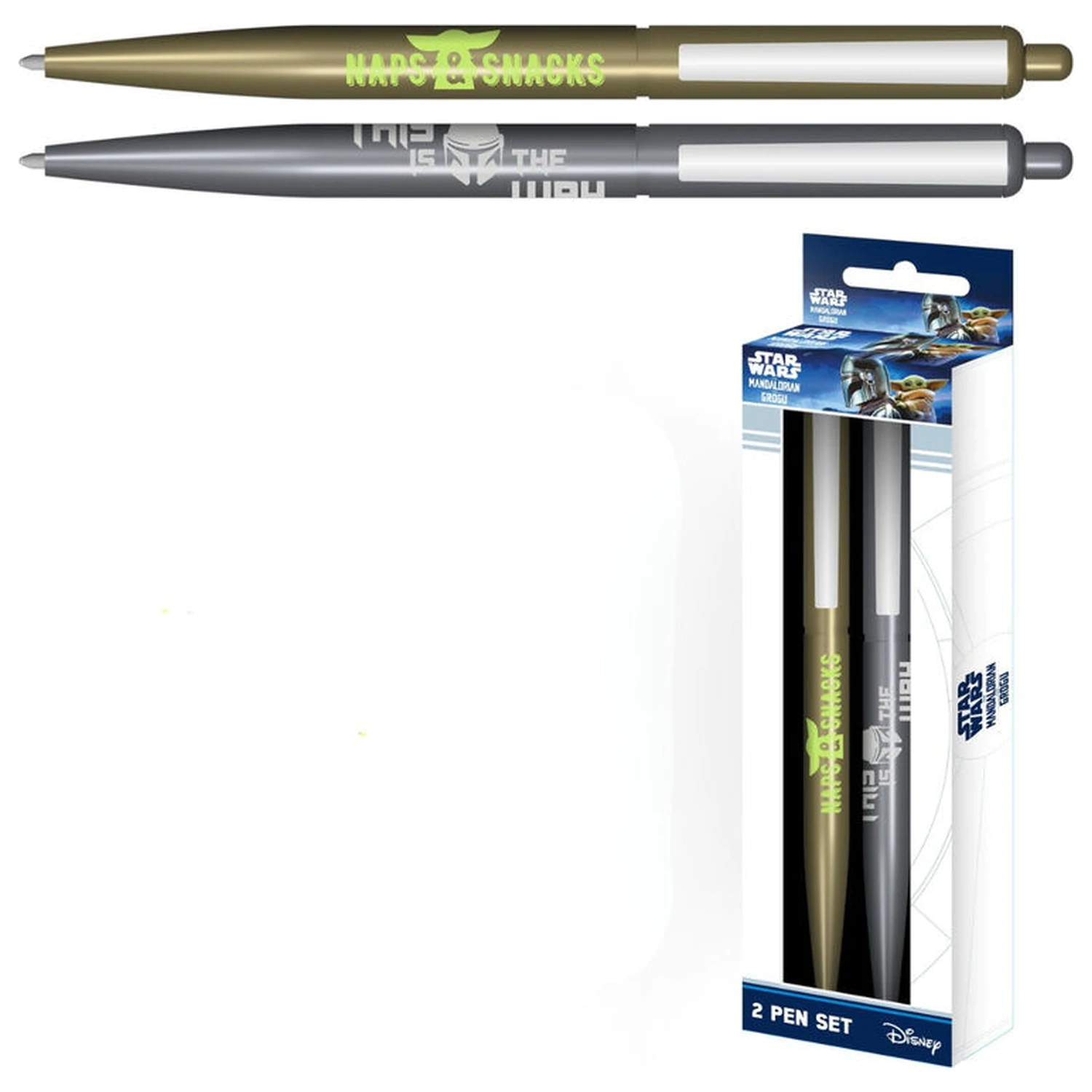 Star Wars The Mandalorian 2db-os toll írószer csomag termékfotó