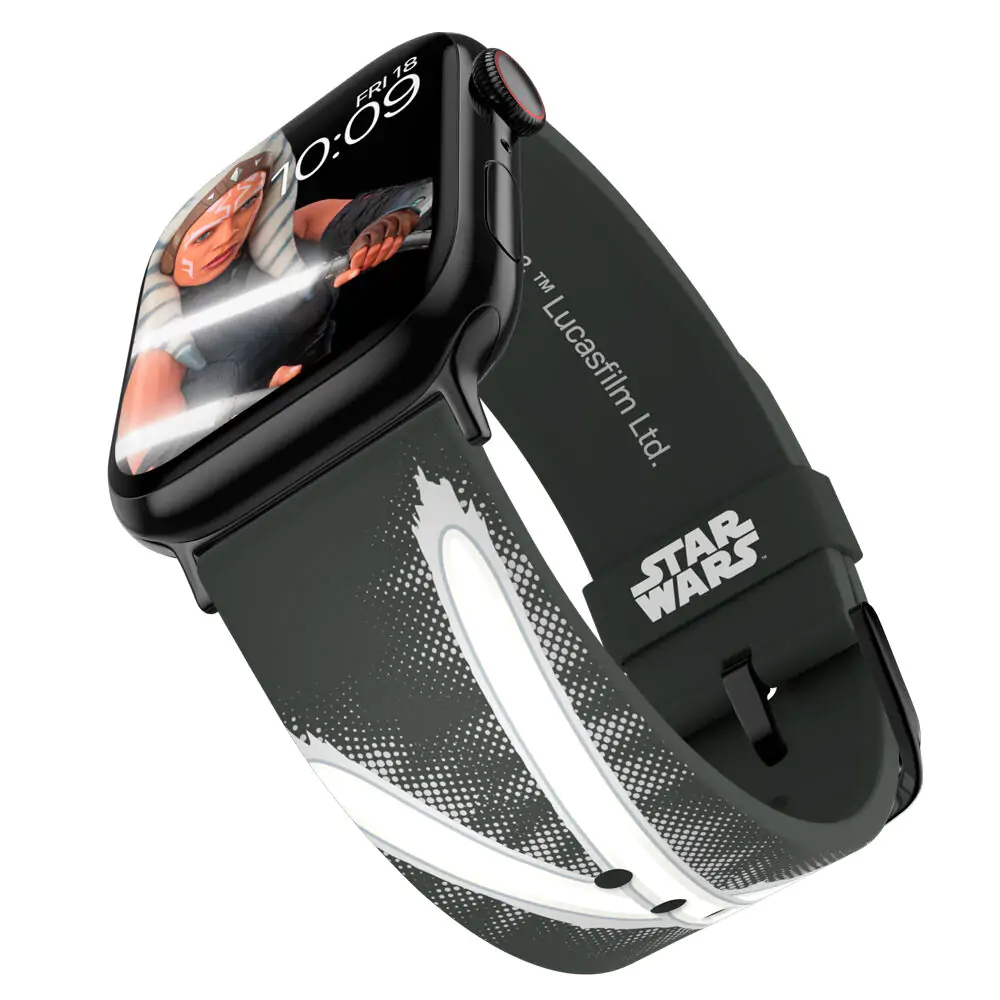 Star Wars The Mandalorian Ahsoka Tano Lightsaber óraszíj okosórákhoz termékfotó