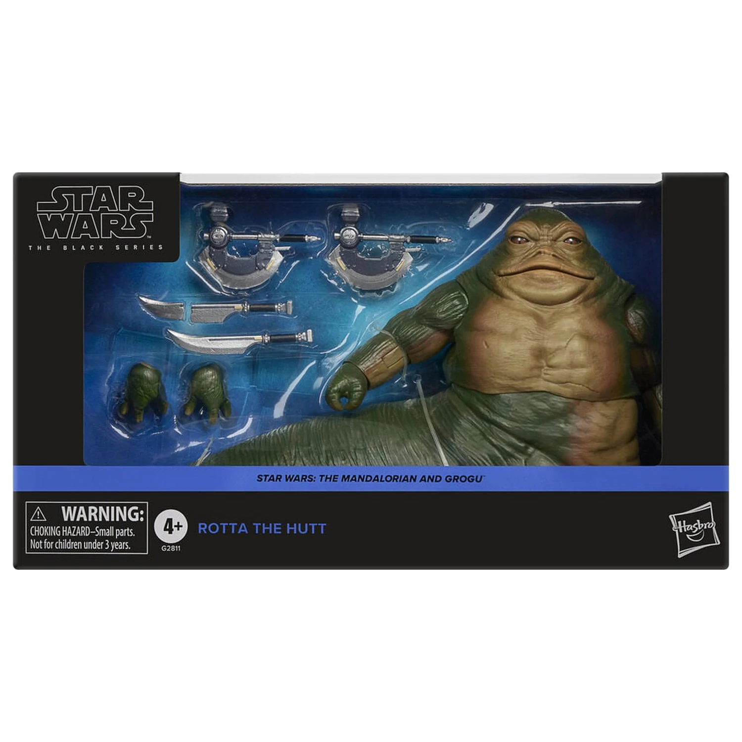 Star Wars The Mandalorian and Grog Rotta The Hutt figura 16cm termékfotó