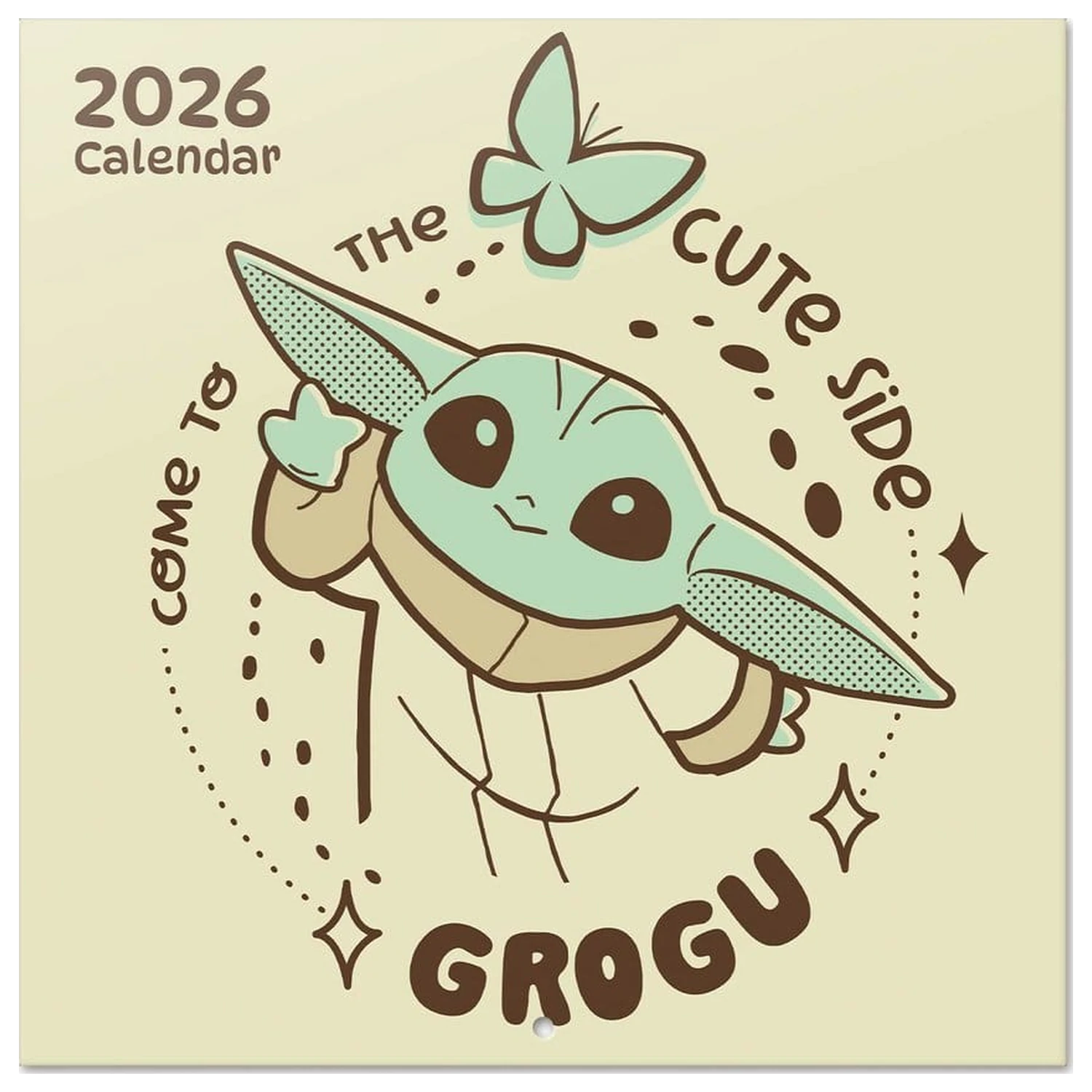 Star Wars The Mandalorian and Grogu 2027 fali naptár 30 x 30 cm termékfotó