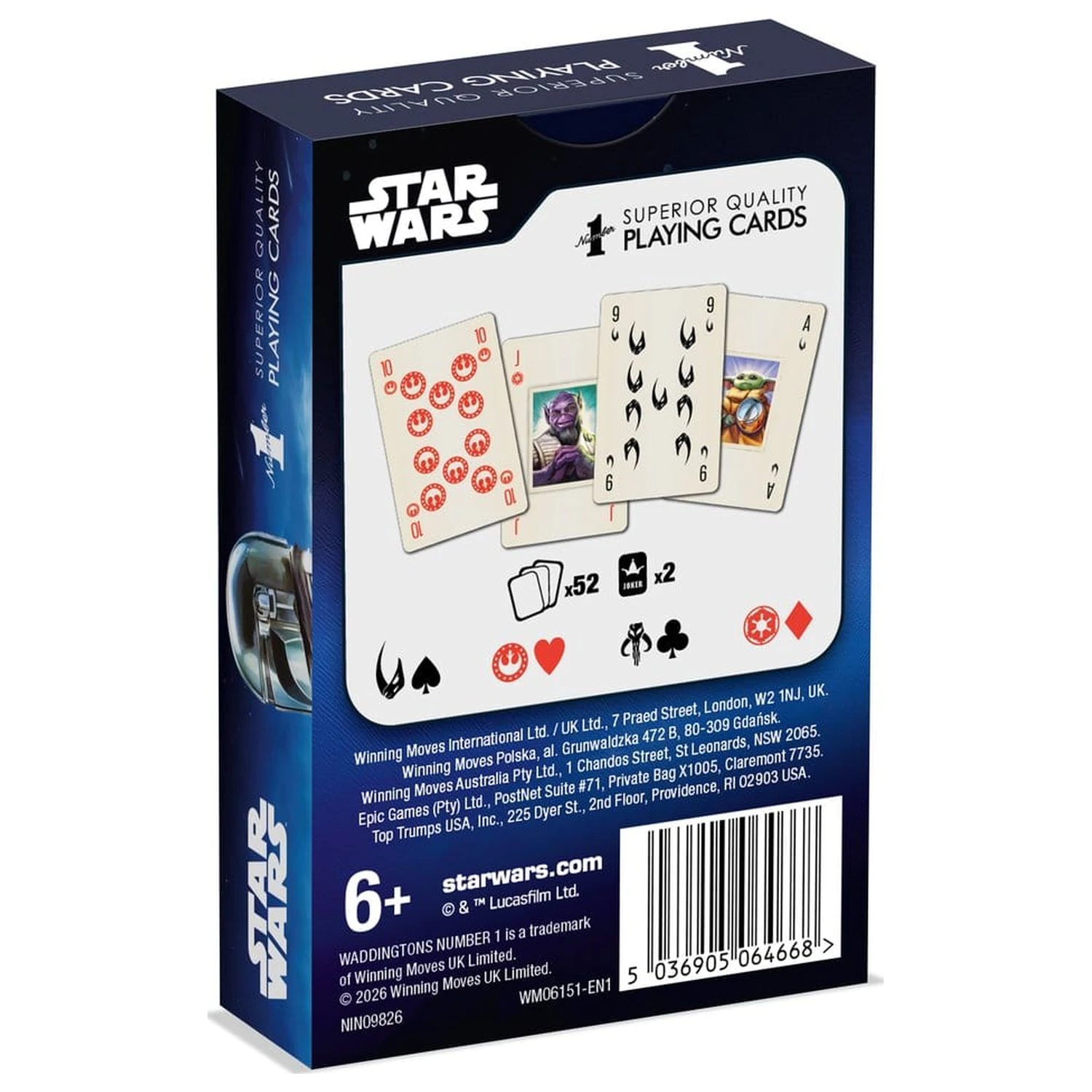 Star Wars The Mandalorian and Grogu Angol nyelvű kártyajáték  termékfotó